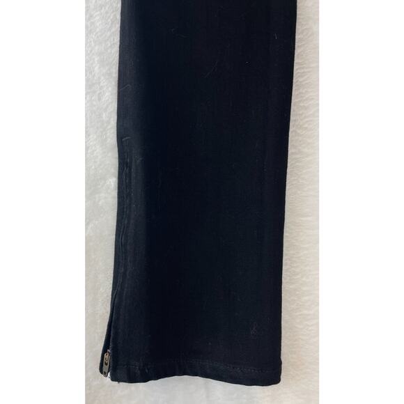J Brand Jeans The Deal Womens 27 Black Noir Ankle Zip Skinny Leg Stretch 9612 - Picture 10 of 12